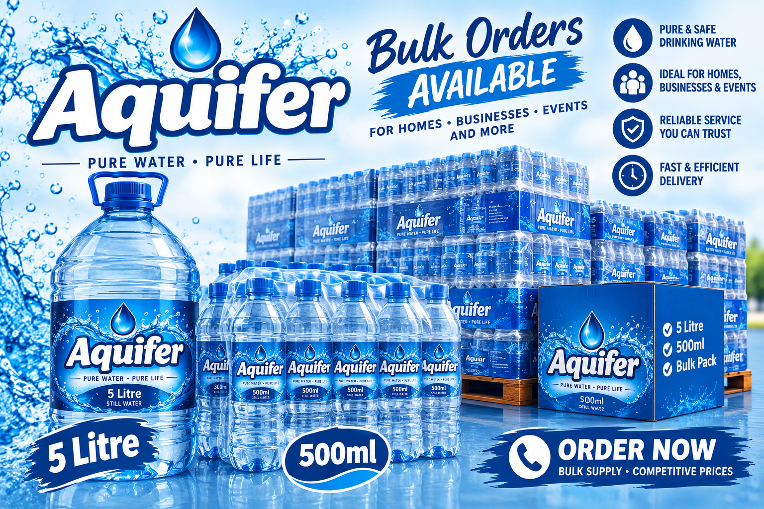 Aquifer Bulk Orders Available